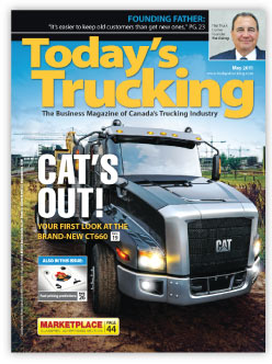 Today's Trucking - Cat's out